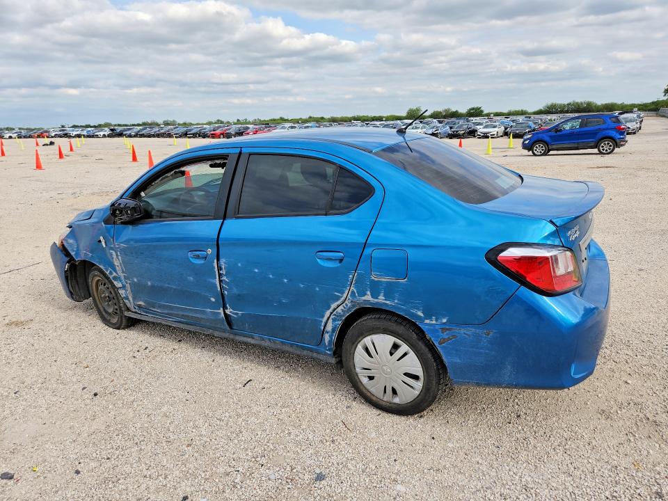 2024 Mitsubishi Mirage VIN ML32FUFJ3RHF16971 COPART salvage auction — SIDE, Tx - Salvage Vehicle Title, sold $3,200 on 2026-07-30 (photo 2)