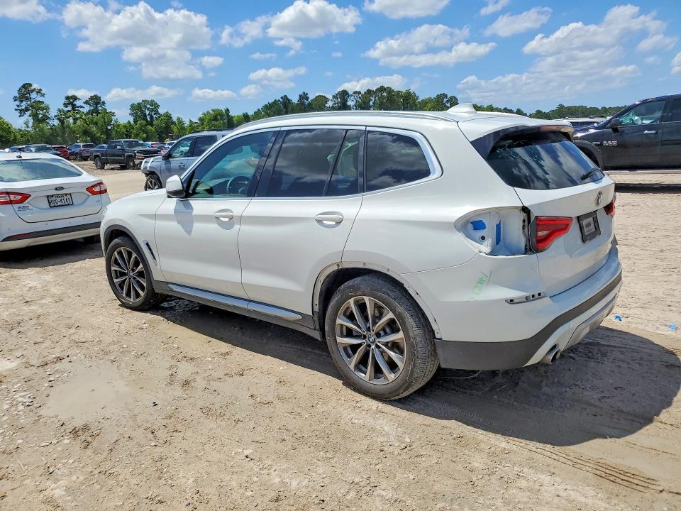 2019 BMW X3 VIN 5UXTR9C52KLP89721 COPART salvage auction — SIDE, Tx - Salvage Vehicle Title, sold $800 on 2026-07-24 (photo 2)
