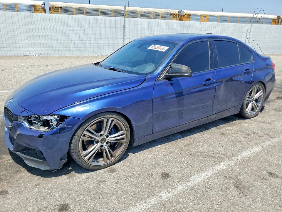 2016 BMW M3 VIN WBA8B3G51GNT92979 COPART salvage auction — FRONT END, Ca - Salvage Certificate, sold $6,500 on 2026-07-31 (photo 1)