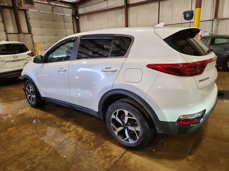 2022 Kia Sportage VIN KNDPMCAC0N7005470 COPART salvage auction — FRONT END, Pa - Certificate Of Salvage, sold $4,650 on 2026-07-14 (photo 2)