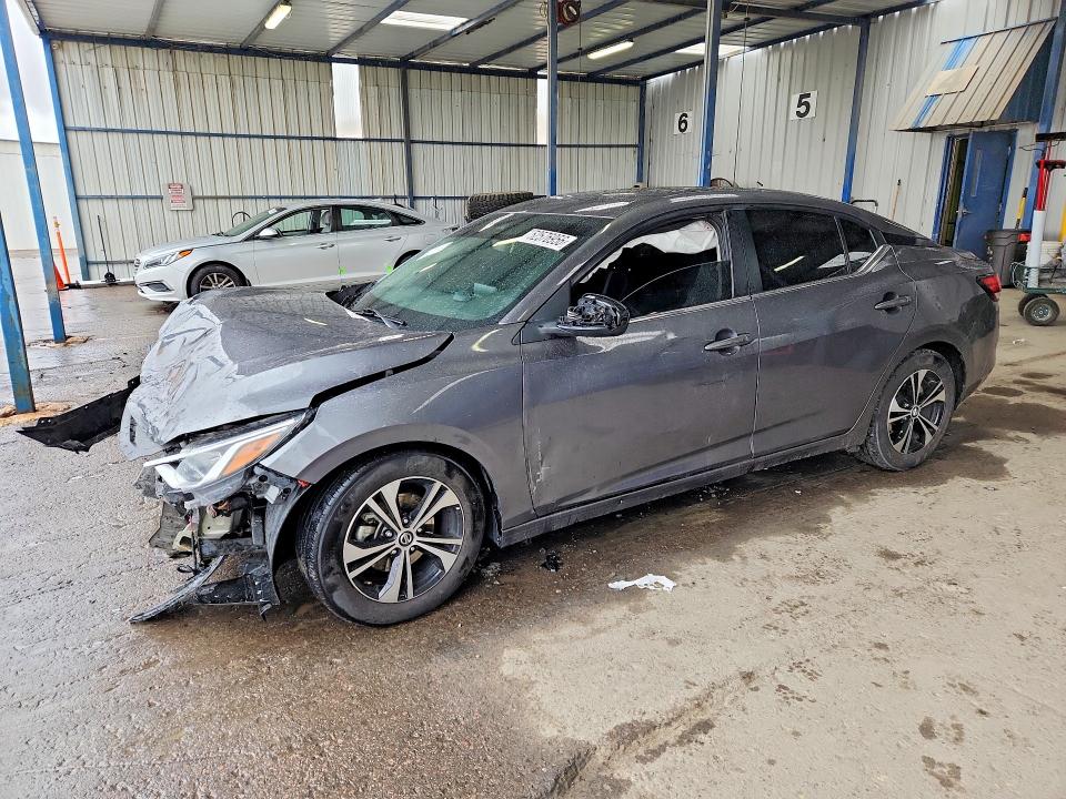 2021 Nissan Sentra VIN 3N1AB8CV4MY273591 COPART salvage auction — FRONT END, Co - Public - Salvage Title, sold $850 on 2026-07-09 (photo 1)