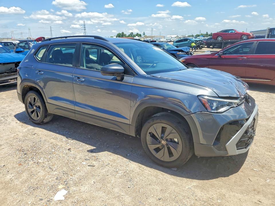 2025 Volkswagen Taos VIN 3VV5C7B28SM071761 COPART salvage auction — FRONT END, Ar - Cert Of Title-Salvage, sold $7,000 on 2026-07-28 (photo 4)