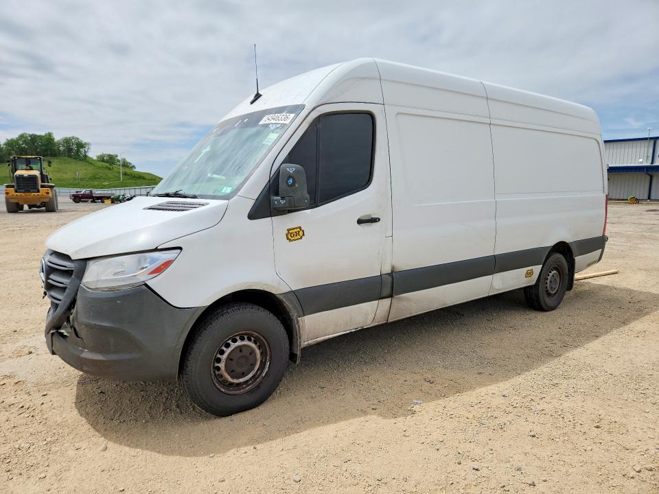 2020 Mercedes-benz Sprinter VIN W1W4ECHY0LT044117 COPART salvage auction — FRONT END, In - Cert Of Title-Salvage Title, sold $3,550 on 2026-07-07 (photo 1)