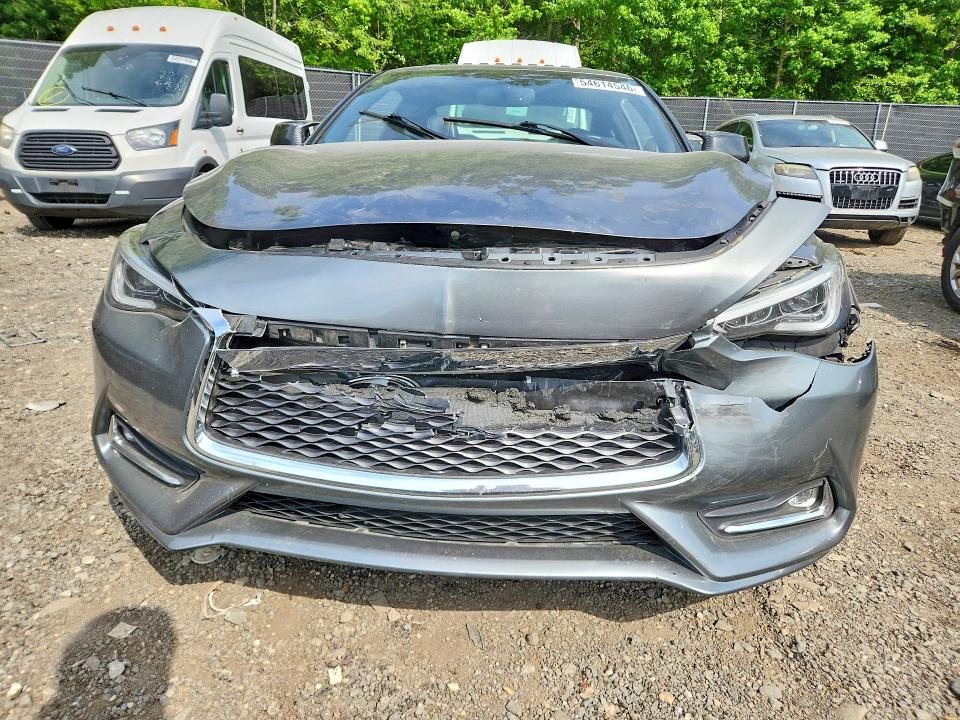 2017 Infiniti Q60 VIN JN1EV7EL9HM553305 COPART salvage auction — FRONT END, Md - Cert Of Salvage > 75% Damage, sold $3,200 on 2026-07-14 (photo 5)