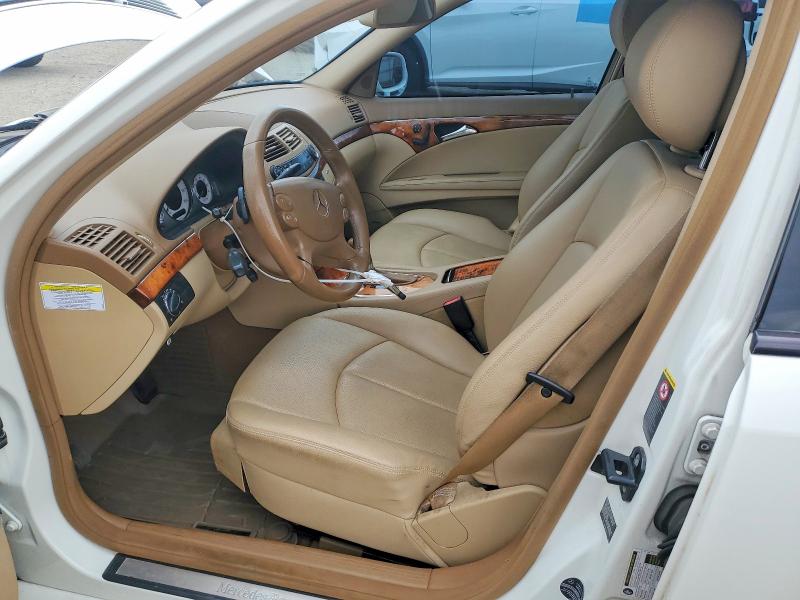 2009 Mercedes-benz E-class VIN WDBUF87X49B391395 COPART salvage auction — MINOR DENT/SCRATCHES, CA - DIS/DLR/EXP ONLY CLEAN TITLE, sold $60 on 2026-07-24 (photo 7)