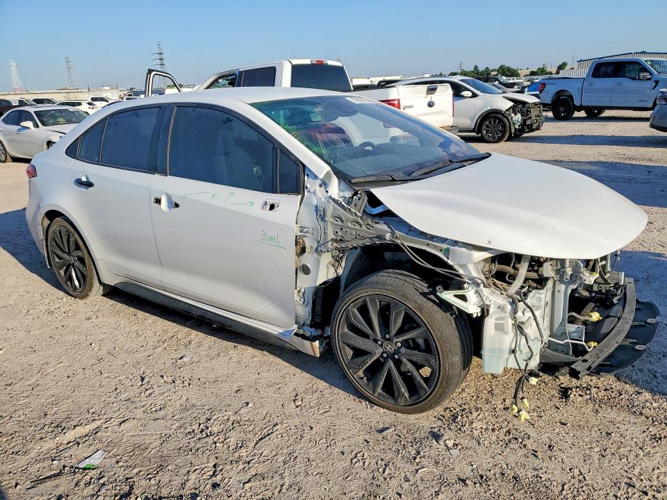2022 Toyota VIN 5YFS4MCE7NP132813 COPART salvage auction — FRONT END, Tx - Salvage Vehicle Title, sold $4,950 on 2026-07-10 (photo 4)