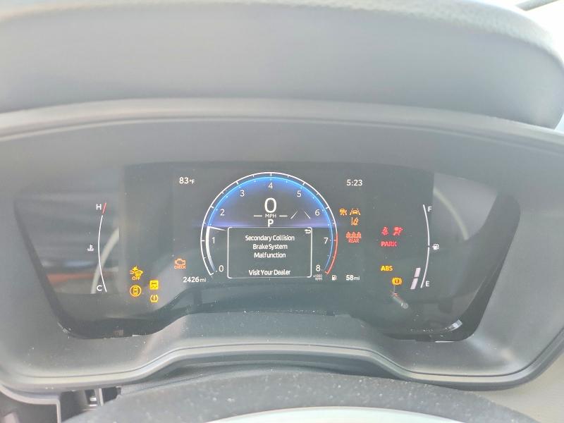 2026 Toyota VIN 7MUAAAAG5TV186662 COPART salvage auction — FRONT END, Al - Cert Of Title-Salvage Title, sold $2,850 on 2026-07-29 (photo 9)