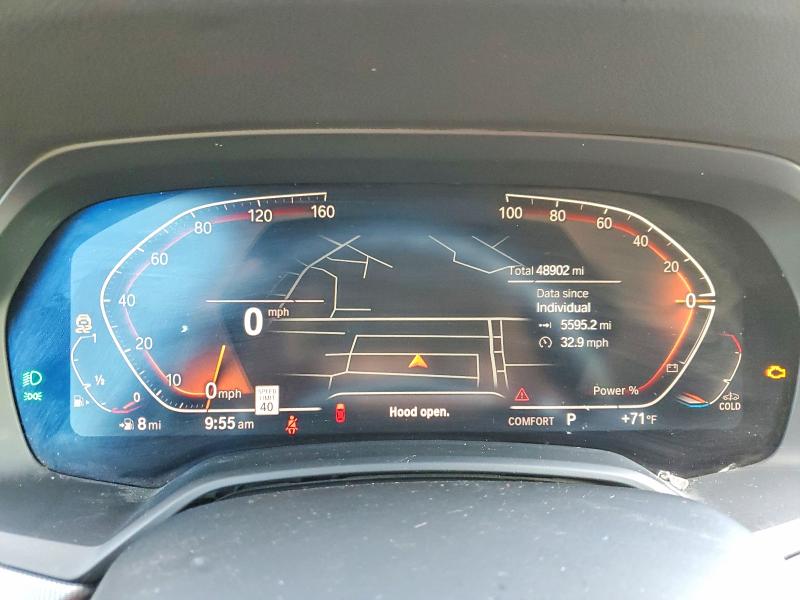 2021 BMW X5 VIN 5UXCR4C04M9G33559 COPART salvage auction — SIDE, Ca - Salvage Certificate (P), sold $31,250 on 2026-07-03 (photo 9)