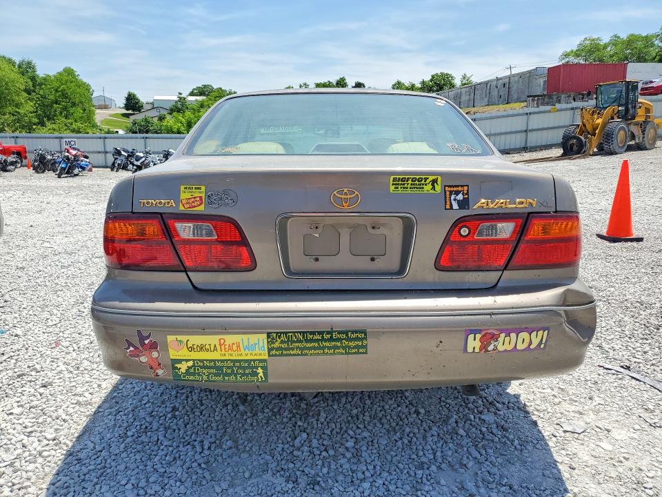1998 Toyota Avalon VIN 4T1BF18B2WU240411 COPART salvage auction — FRONT END, Ky - Cert Of Title-Salvage, sold $300 on 2026-07-02 (photo 6)
