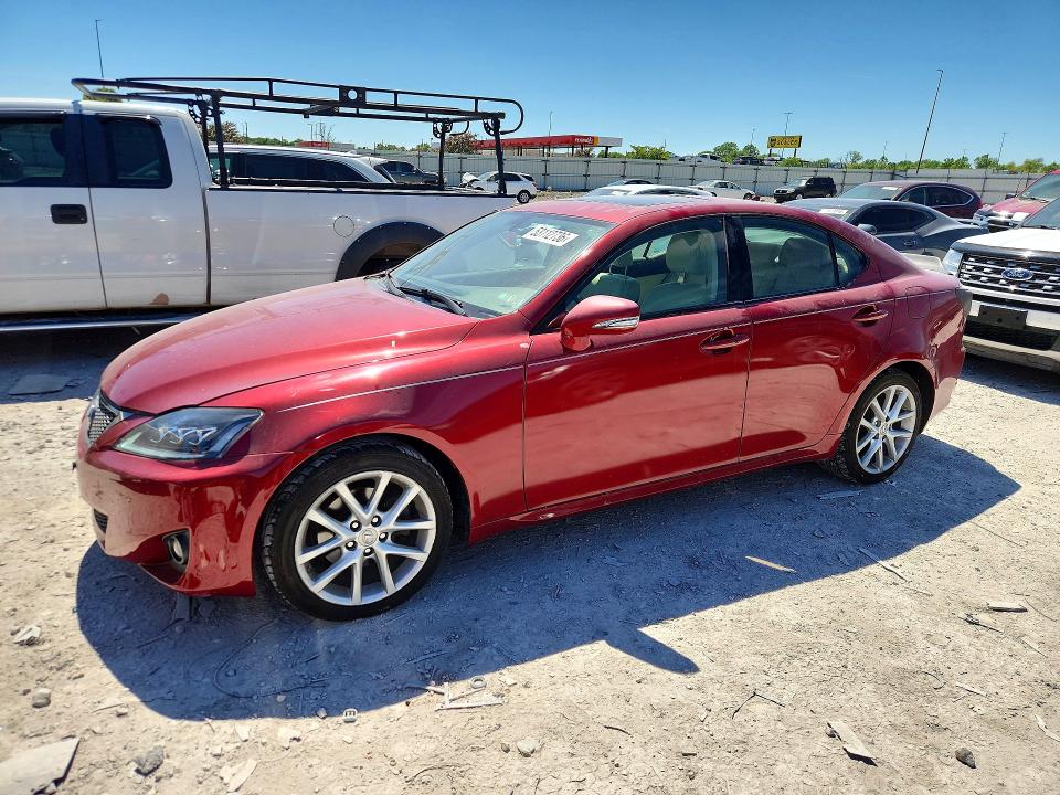 2011 Lexus Is VIN JTHCF5C22B5049677 COPART salvage auction — HAIL, Il - Salvage Certificate, sold $1,250 on 2026-07-27 (photo 1)