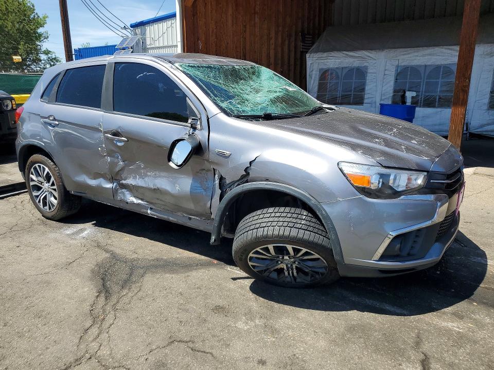 2019 Mitsubishi Outlander VIN JA4AR3AU5KU005424 COPART salvage auction — ROLLOVER, Co - Public - Salvage Title, sold $1,550 on 2026-07-07 (photo 4)