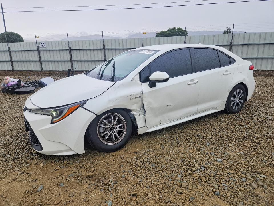 2021 Toyota Corolla VIN JTDEAMDE0MJ015498 COPART salvage auction — SIDE, Ca - Salvage Certificate, sold $5,100 on 2026-07-07 (photo 1)