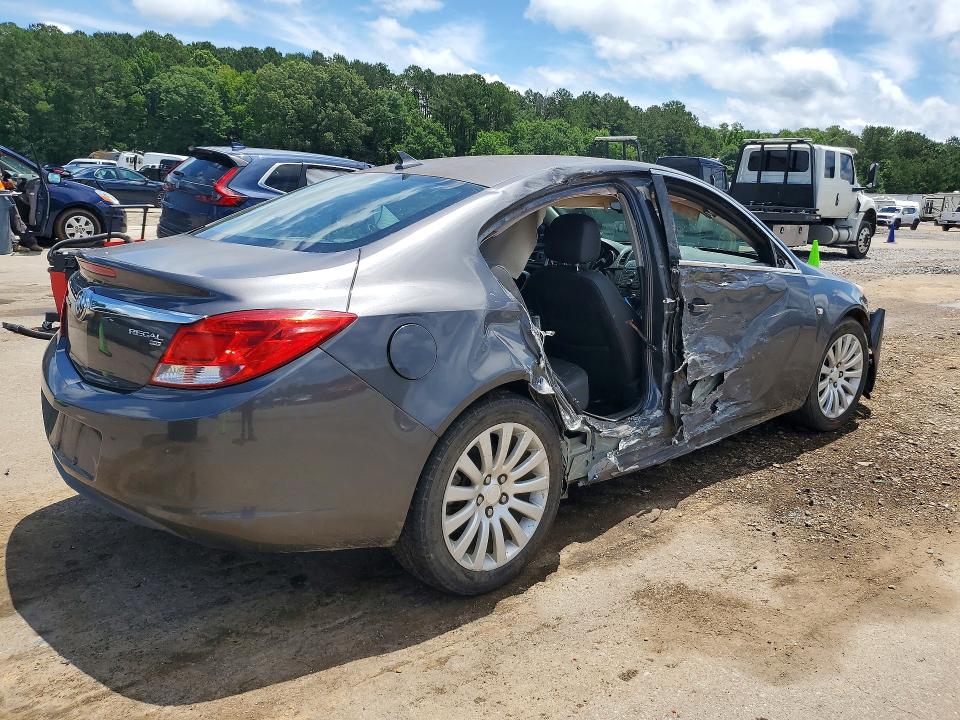 2011 Buick Regal VIN W04GN5EC4B1119581 COPART salvage auction — SIDE, Ms - Cert Of Title-Salvaged, sold $725 on 2026-07-03 (photo 3)