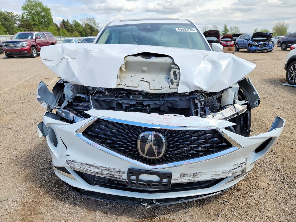 2024 Acura VIN 5J8YE1H37RL001426 COPART salvage auction — FRONT END, Il - Salvage Certificate, sold $8,500 on 2026-07-02 (photo 5)
