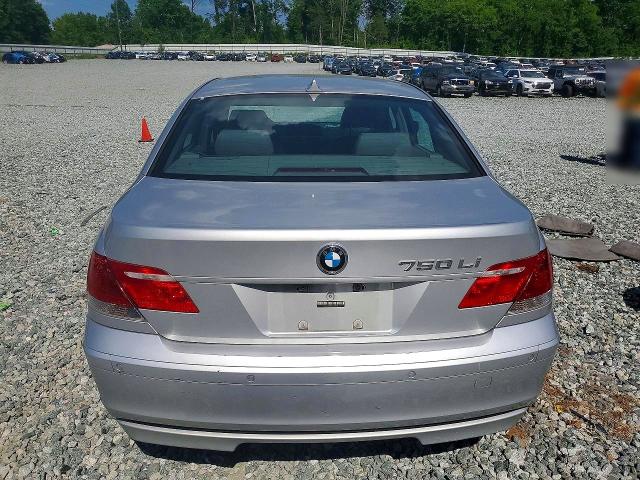 2007 BMW 7er VIN WBAHN83577DT71635 COPART salvage auction — MECHANICAL, NC - SALVAGE CERTIFICATE OF TITLE, sold $200 on 2026-07-22 (photo 6)