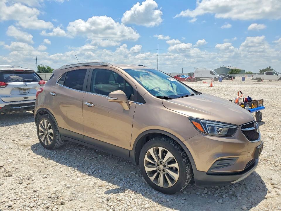 2018 Buick Encore VIN KL4CJASB4JB718780 COPART salvage auction — REAR END, Tx - Salvage Vehicle Title, sold $2,100 on 2026-07-30 (photo 4)