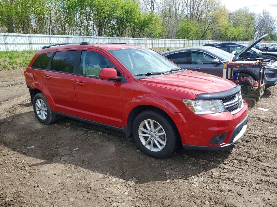 2017 Dodge Journey VIN 3C4PDCBG8HT653575 COPART salvage auction — REAR END, Mi - Certificate Of Title, sold $200 on 2026-07-01 (photo 4)