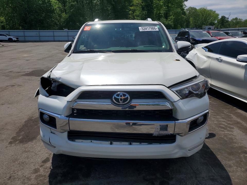 2016 Toyota 4runner VIN JTEBU5JR3G5388244 COPART salvage auction — FRONT END, NJ - CERTIFICATE OF TITLE, sold $11,700 on 2026-07-30 (photo 5)