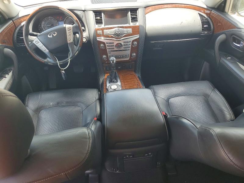 2018 Infiniti VIN JN8AZ2ND4J9840589 COPART salvage auction — FRONT END, Fl - Cert Of Title Slvg Rebuildable, sold $7,500 on 2026-07-15 (photo 8)