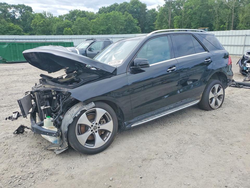 2019 Mercedes-Benz GLE-Class VIN 4JGDA5GB8KB209363 COPART salvage auction — Front End, SC - CERTIFICATE OF TITLE, sold $2,600 on 2026-07-03 (photo 1)