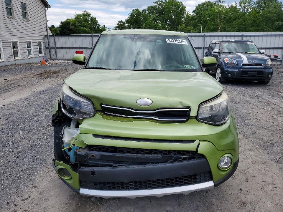 2017 Kia Soul VIN KNDJP3A57H7884646 COPART salvage auction — FRONT END, Pa - Certificate Of Salvage, sold $800 on 2026-07-20 (photo 5)