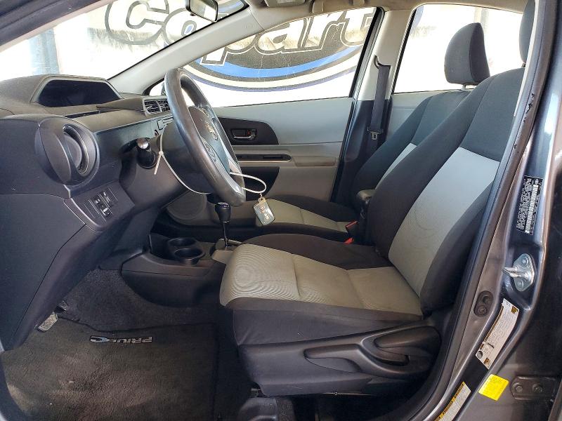 2014 Toyota Prius VIN JTDKDTB31E1059291 COPART salvage auction — REAR END, CA - SALVAGE CERTIFICATE, sold $1,100 on 2026-07-16 (photo 7)