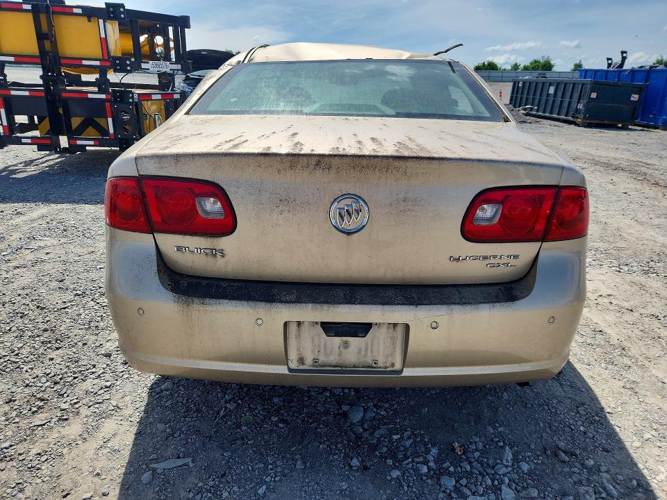 2006 Buick Lucerne VIN 1G4HD57266U129000 COPART salvage auction — ROOF, Ky - Cert Of Title-Salvage, sold $425 on 2026-07-09 (photo 6)