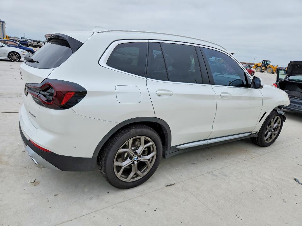 2023 BMW X3 VIN WBX47DP07PN196254 COPART salvage auction — FRONT END, Tx - Salvage Vehicle Title, sold $10,200 on 2026-07-28 (photo 3)