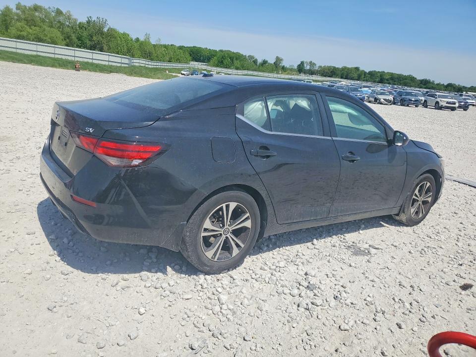 2022 Nissan Sentra VIN 3N1AB8CV0NY268583 COPART salvage auction — FRONT END, Mi - Scrap Certificate Of Title, sold $2,750 on 2026-07-02 (photo 3)