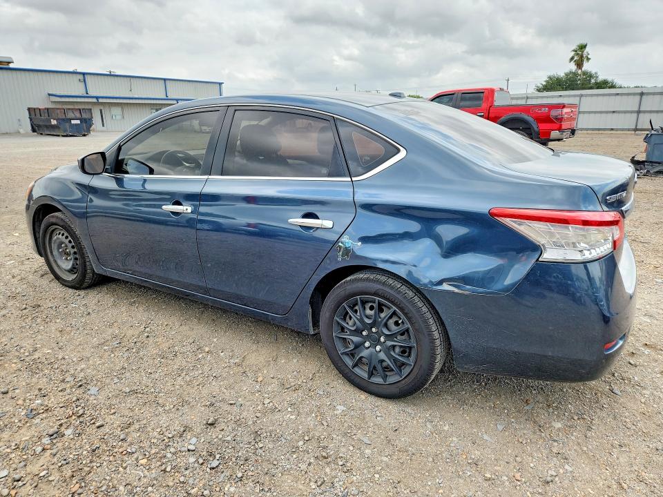 2015 Nissan Sentra VIN 3N1AB7APXFL661598 COPART salvage auction — REAR END, Tx - Salvage Vehicle Title, sold $975 on 2026-07-04 (photo 2)