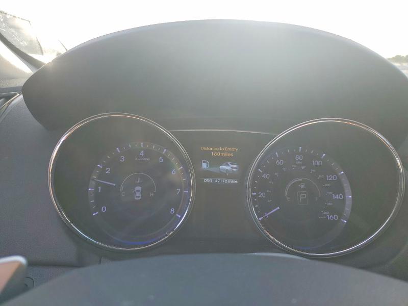 2014 Hyundai VIN 5NPEC4AC3EH901936 COPART salvage auction — FRONT END, In - Cert Of Title-Salvage Title, sold $1,650 on 2026-07-20 (photo 9)