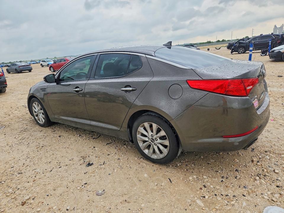 2013 Kia Optima VIN 5XXGN4A76DG163968 COPART salvage auction — FRONT END, Tx - Salvage Vehicle Title, sold $825 on 2026-07-30 (photo 2)