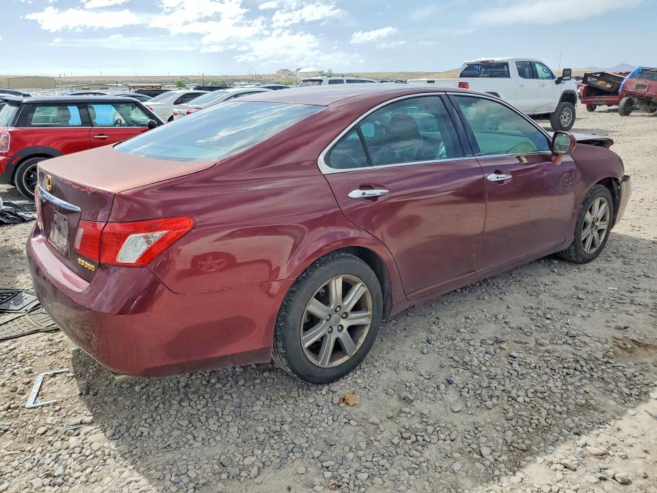 2007 Lexus Es 350 VIN JTHBJ46GX72061144 COPART salvage auction — FRONT END, Ut - Salvage Certificate, sold $350 on 2026-07-31 (photo 3)