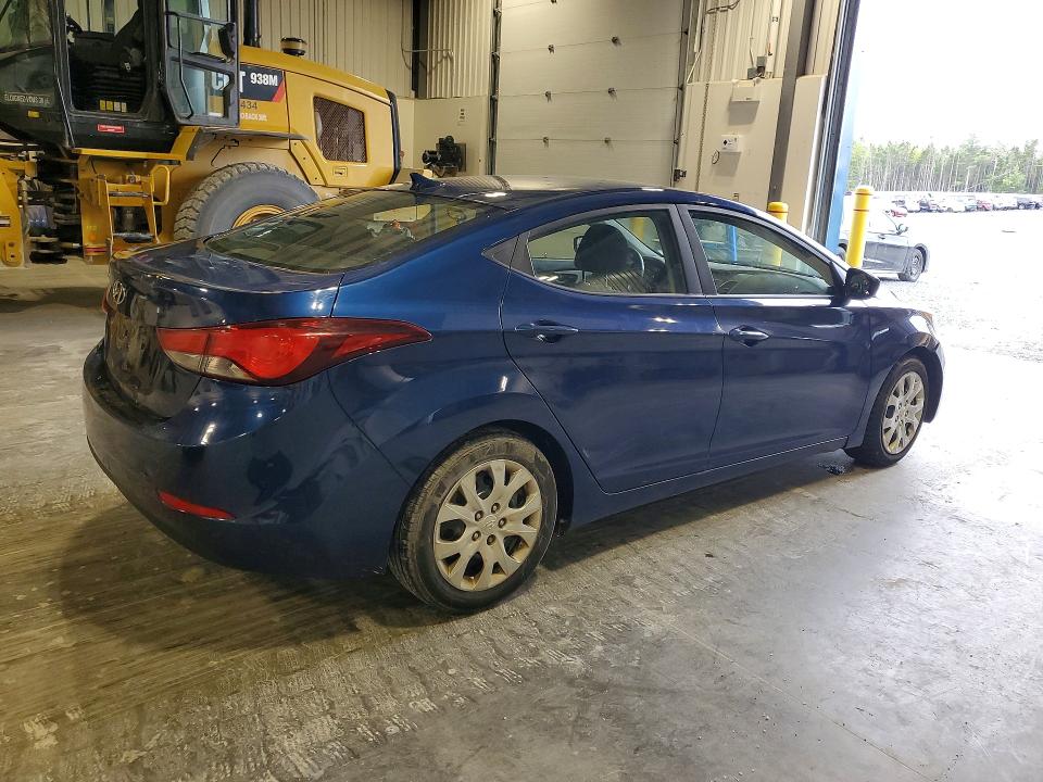 2015 Hyundai Elantra VIN 5NPDH4AE8FH618531 COPART salvage auction — MECHANICAL, Ns - Cert Of Registration, sold $725 on 2026-07-09 (photo 3)