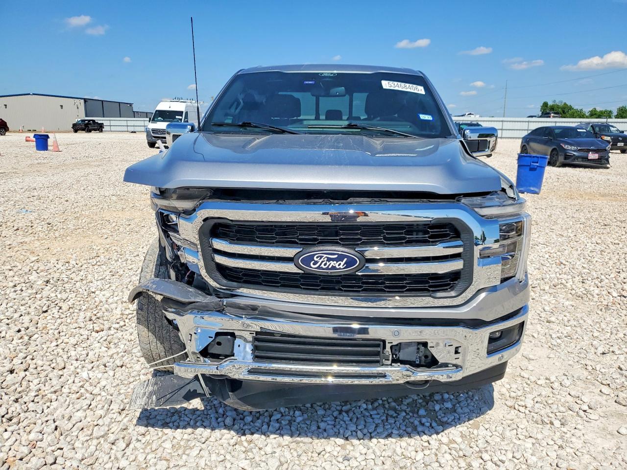 2025 Ford F-150 Lightning VIN 1FTFW5L50SFB08096 COPART salvage auction — Front End, TX - SALVAGE VEHICLE TITLE, sold $25,250 on 2026-07-02 (photo 5)