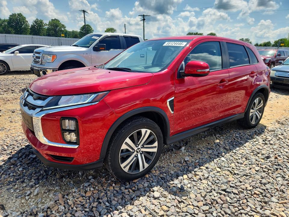 2024 Mitsubishi VIN JA4ARUAU2RU007938 COPART salvage auction — HAIL, Mo - Certificate Of Title, sold $2,000 on 2026-07-27 (photo 1)