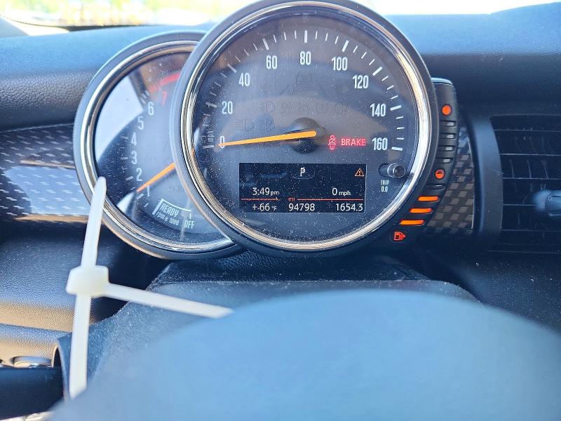 2016 Mini Cooper VIN WMWXP7C53G3B33158 COPART salvage auction — FRONT END, Nj - Cert Of Title-Salvage, sold $1,550 on 2026-08-03 (photo 9)