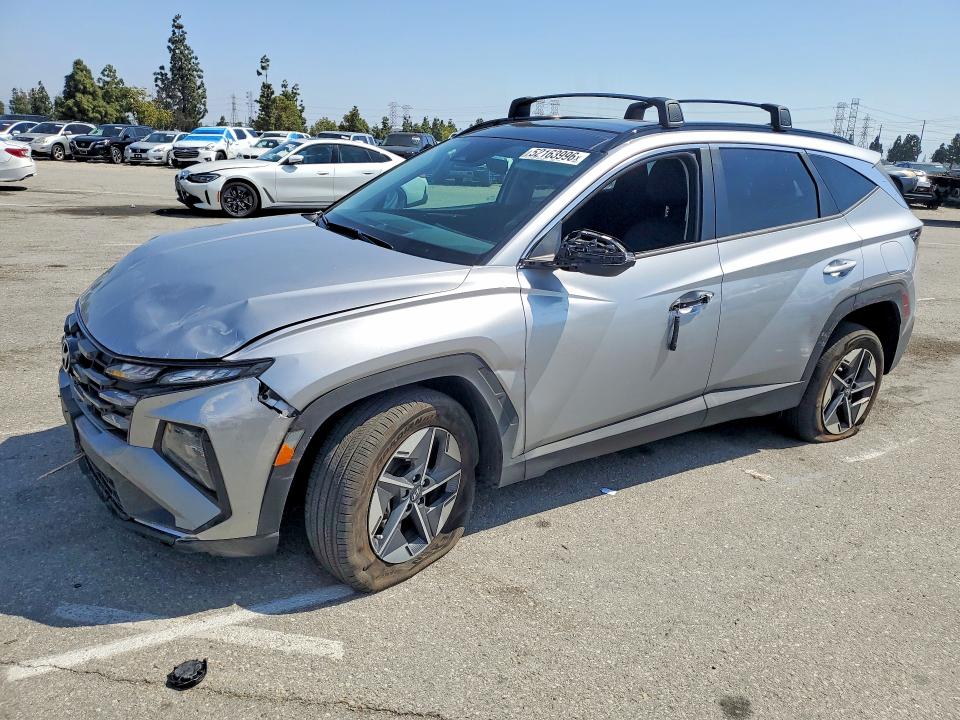 2025 Hyundai Tucson VIN KM8JCDD16SU381480 COPART salvage auction — FRONT END, Ca - Salvage Certificate, sold $13,000 on 2026-07-28 (photo 1)