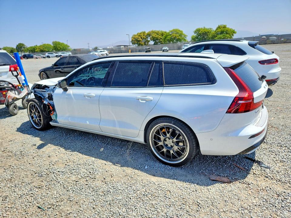 2025 Volvo V60 VIN YV1H60EP6S1642057 COPART salvage auction — FRONT END, Ca - Salvage Certificate, sold $20,600 on 2026-07-10 (photo 2)