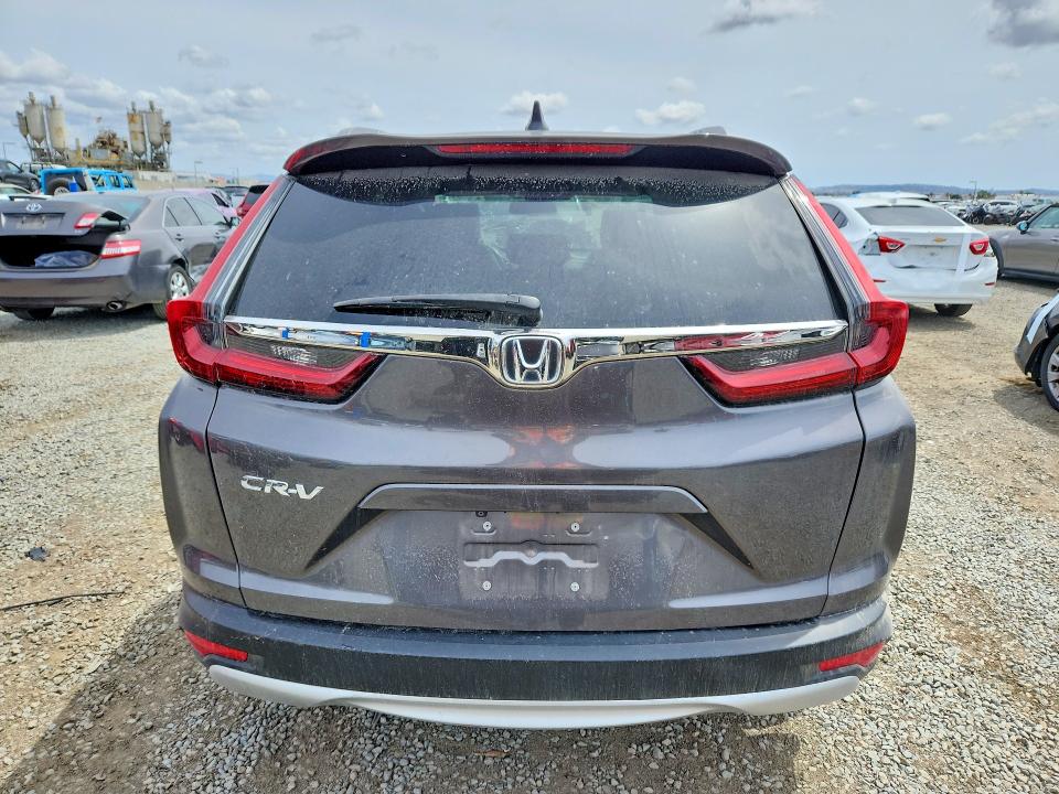2019 Honda Cr-v VIN 5J6RW1H83KA000040 COPART salvage auction — VANDALISM, Ca - Certificate Of Title, sold $7,800 on 2026-07-02 (photo 6)