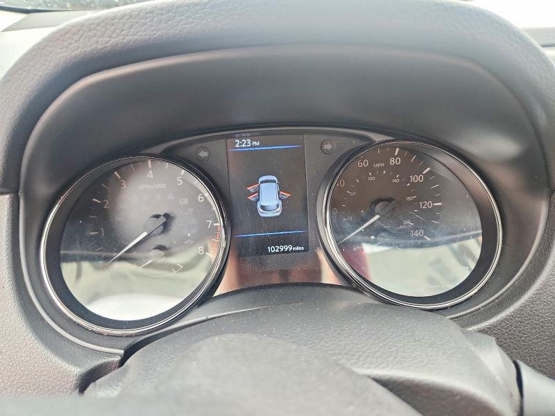 2020 Nissan Rogue VIN JN1BJ1CV8LW251596 COPART salvage auction — FRONT END, Tx - Salvage Vehicle Title, sold $1,050 on 2026-07-09 (photo 9)