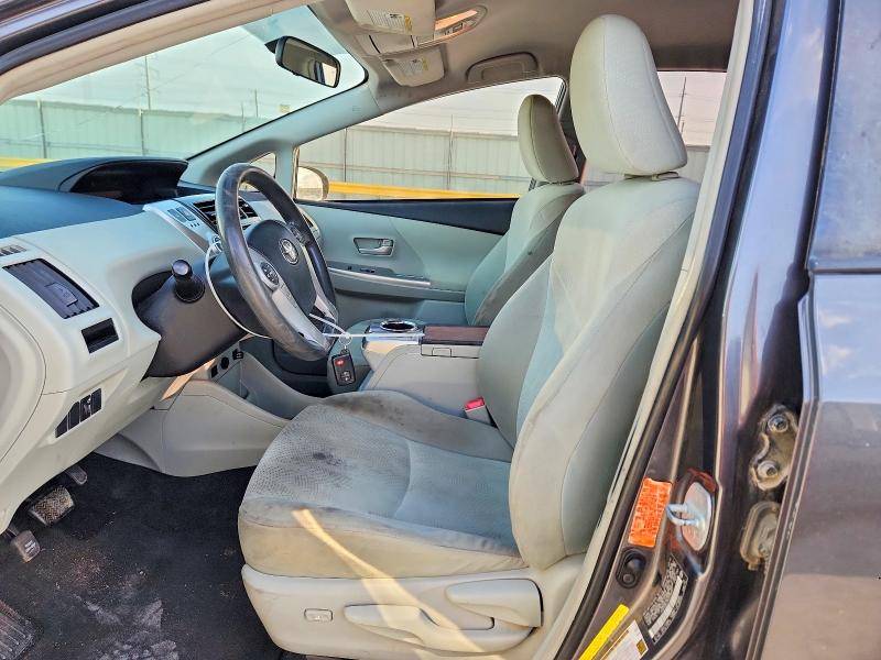 2012 Toyota Prius VIN JTDZN3EUXC3156507 COPART salvage auction — SIDE, Tx - Salvage Vehicle Title, sold $1,150 on 2026-07-07 (photo 7)