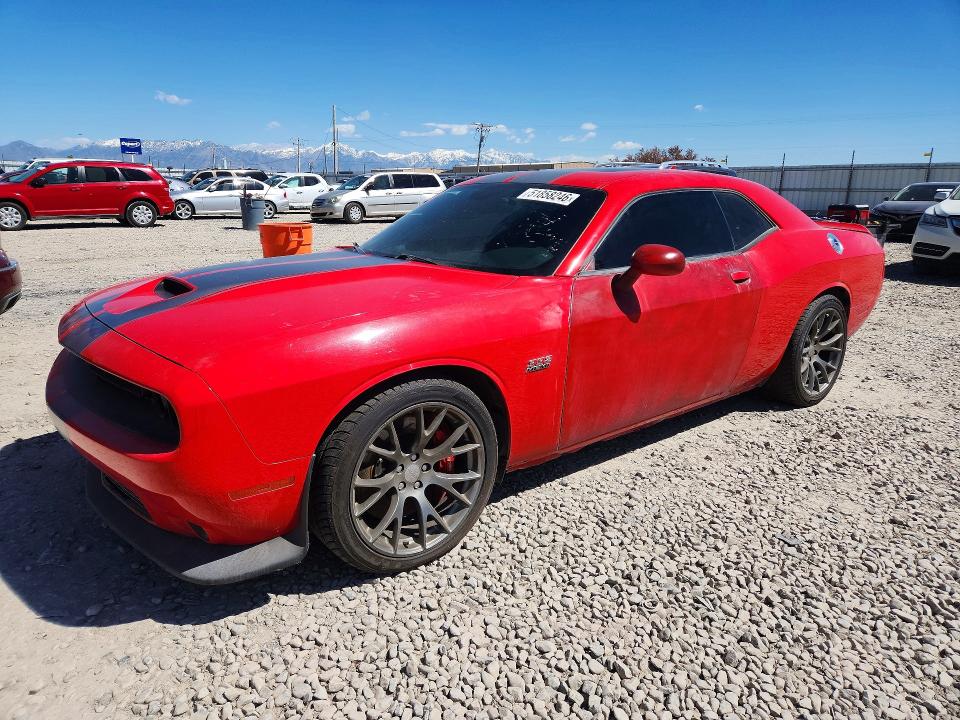 2015 Dodge Challenger VIN 2C3CDZDJ4FH869217 COPART salvage auction — MECHANICAL, Ut - Salvage Certificate, sold $13,950 on 2026-07-02 (photo 1)