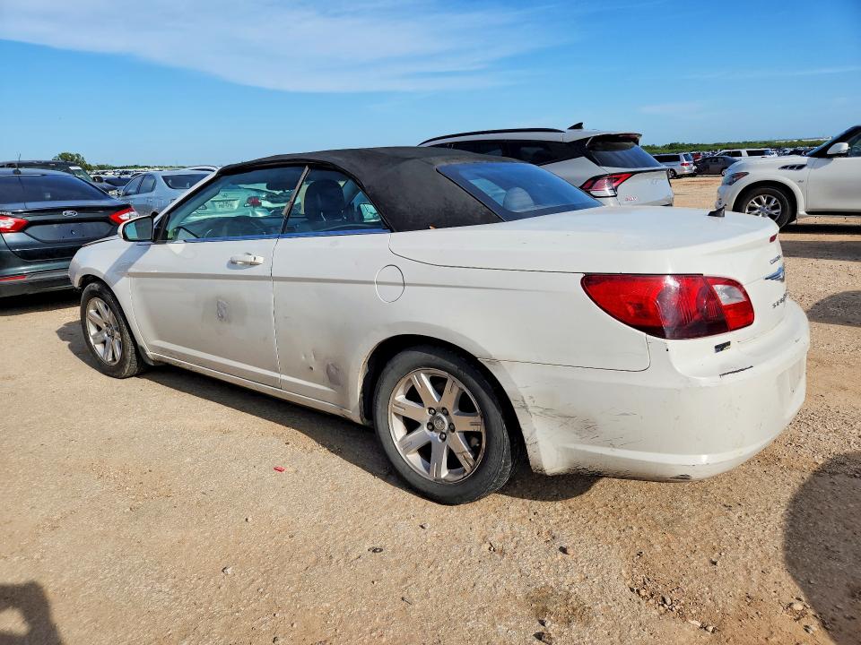 2010 Chrysler Sebring VIN 1C3BC5ED6AN142676 COPART salvage auction — FRONT END, Tx - Bonded Title - Salvage, sold $275 on 2026-07-09 (photo 2)