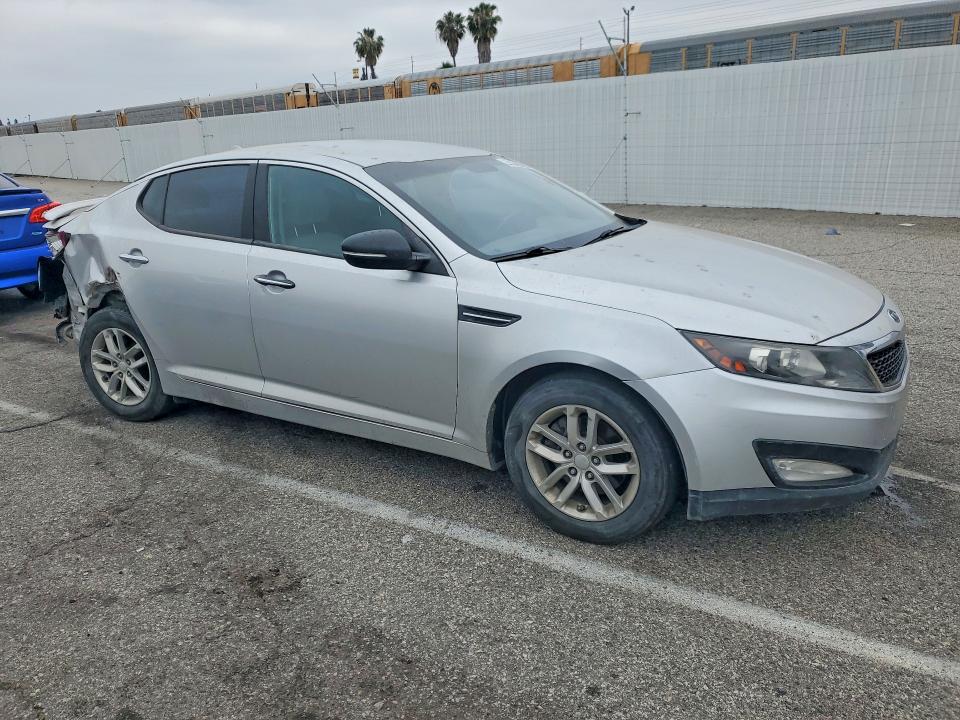 2012 Kia Optima VIN KNAGM4A71C5277377 COPART salvage auction — REAR END, Id - Salvage Certificate Of Title, sold $675 on 2026-07-31 (photo 4)