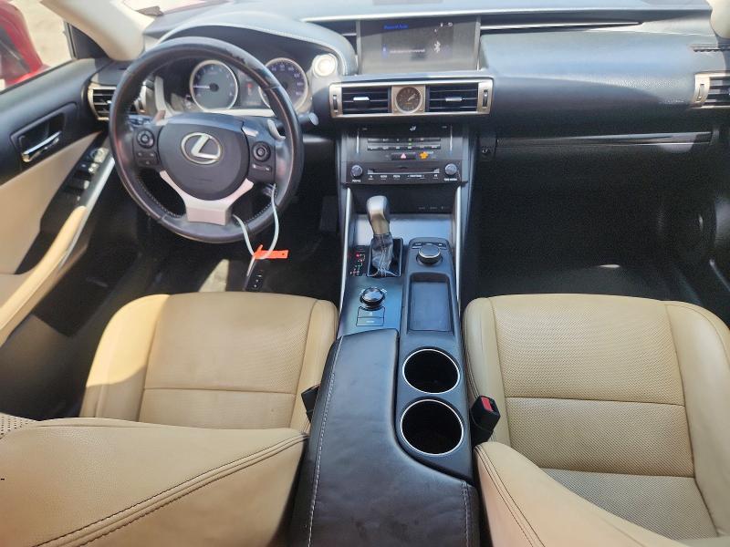 2014 Lexus Is VIN JTHBF1D20E5007127 COPART salvage auction — FRONT END, Nc - Salvage Certificate Of Title, sold $175 on 2026-07-15 (photo 8)