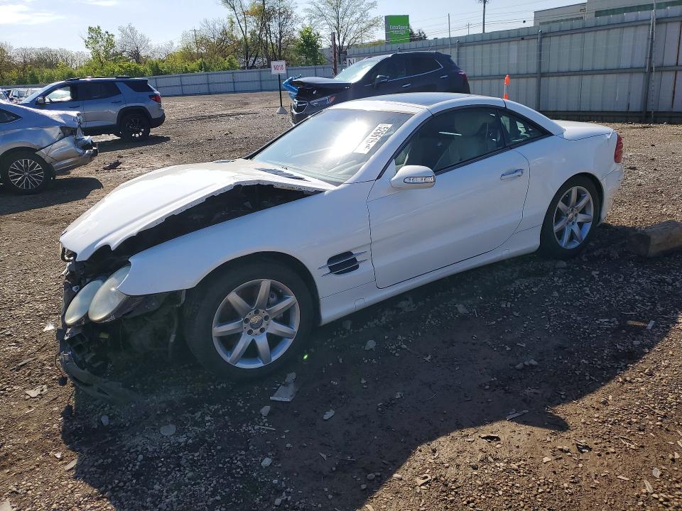 2003 Mercedes-benz Sl-klasse VIN WDBSK75F03F034397 COPART salvage auction — FRONT END, In - Cert Of Title-Salvage Title, sold $600 on 2026-07-10 (photo 1)