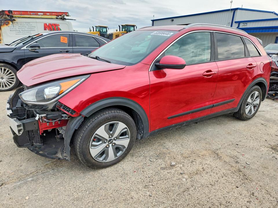 2019 Kia Niro VIN KNDCB3LC1K5259326 COPART salvage auction — FRONT END, Wi - Certificate Of Title, sold $4,250 on 2026-07-14 (photo 1)