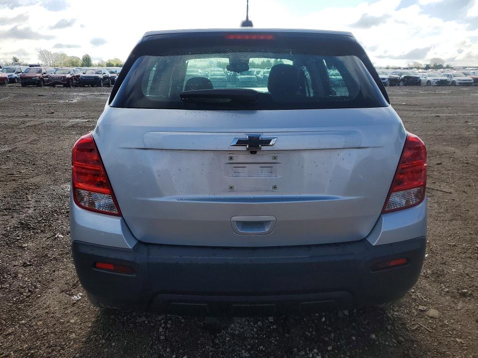 2016 Chevrolet Trax VIN KL7CJKSB9GB635735 COPART salvage auction — FRONT END, Il - Salvage Certificate, sold $475 on 2026-07-21 (photo 6)