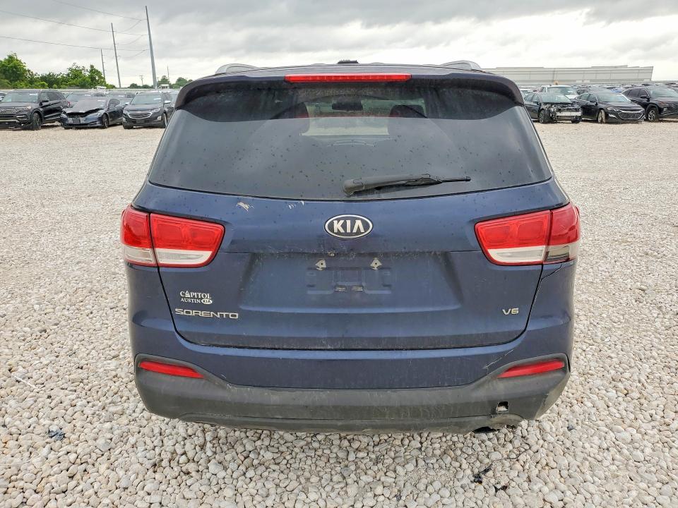 2016 Kia Sorento VIN 5XYPG4A56GG002495 COPART salvage auction — MECHANICAL, Tx - Certificate Of Title, sold $1,250 on 2026-07-09 (photo 6)